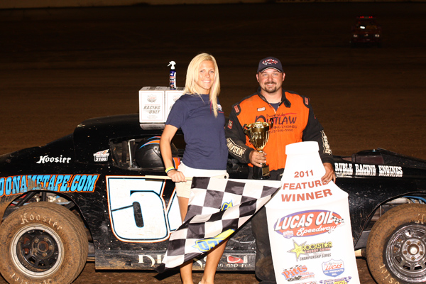 David Hendrix in Victory Lane