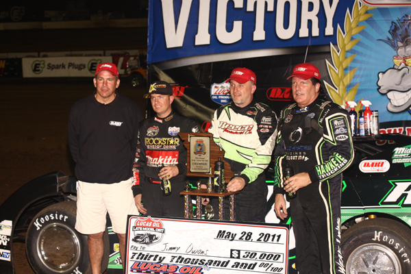 Top 3 Finishers in the DART Show-Me 100