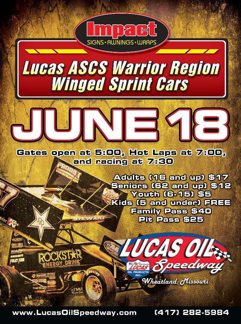 Impact Signs, Awnings, and Wraps Winged Warrior Showdown Flyer